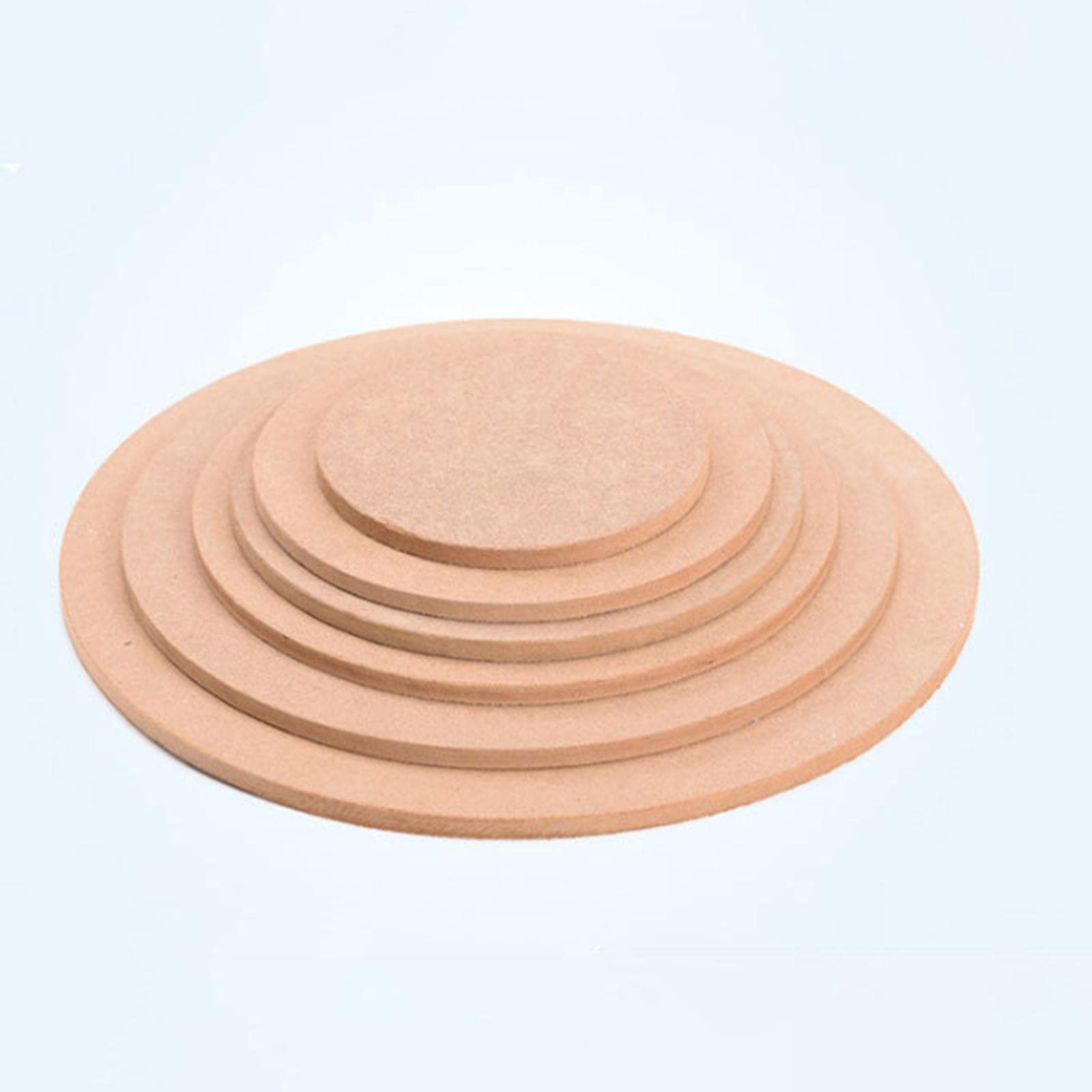 Qianly 5xPottery Rad Fledermäuse Flache Scheibe Ausgewogene Modellierung Werkzeuge Hartfaserplatten Fledermäuse für