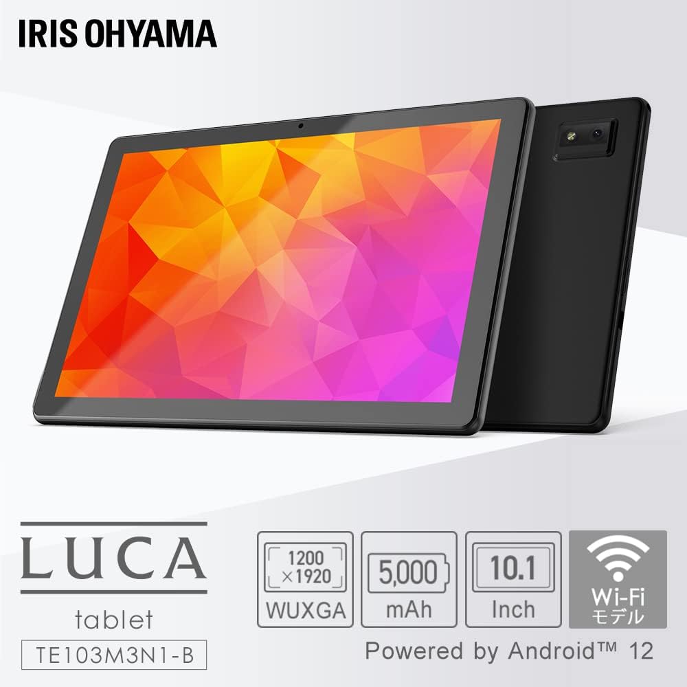 IRIS OHYAMA LUCA Tablet 本体 Amazon.co.jp: Iris Ohyama LUCA TE082M2N1-B 8-inch Tablet, Wi-Fi