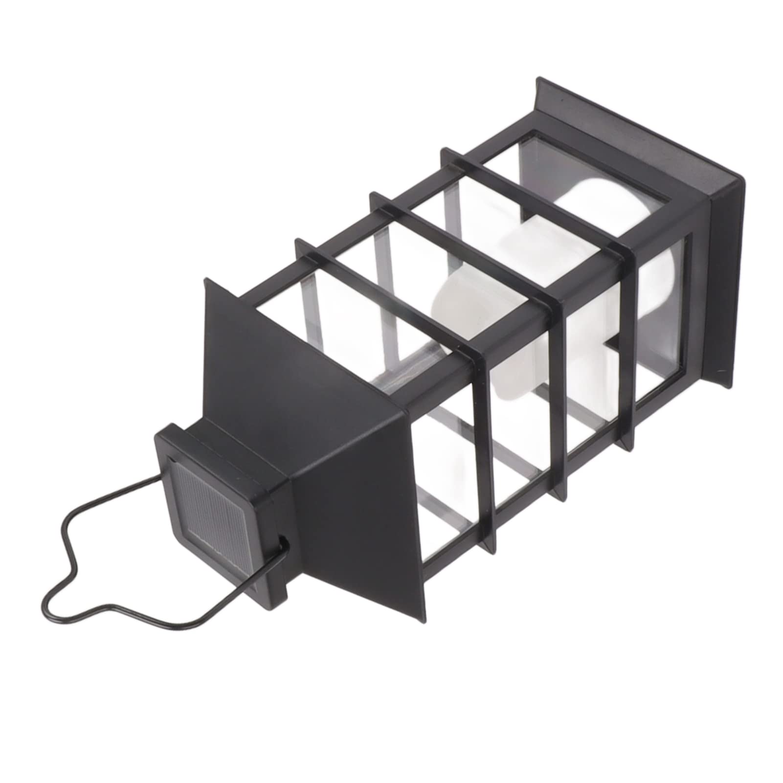 Paquete de 2 Farolillos Solares Colgantes con Diseño de Vela, Luz para Exteriores, Luz Blanca Cálida Brillante con Diseño de Vela, Ideal para Decoración de Jardín, Patio, Patio y Césped