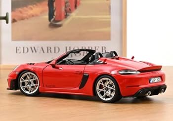 Amazon | ノレブ 1/18 ポルシェ 718 スパイダーRS 2023 ガーズレッド