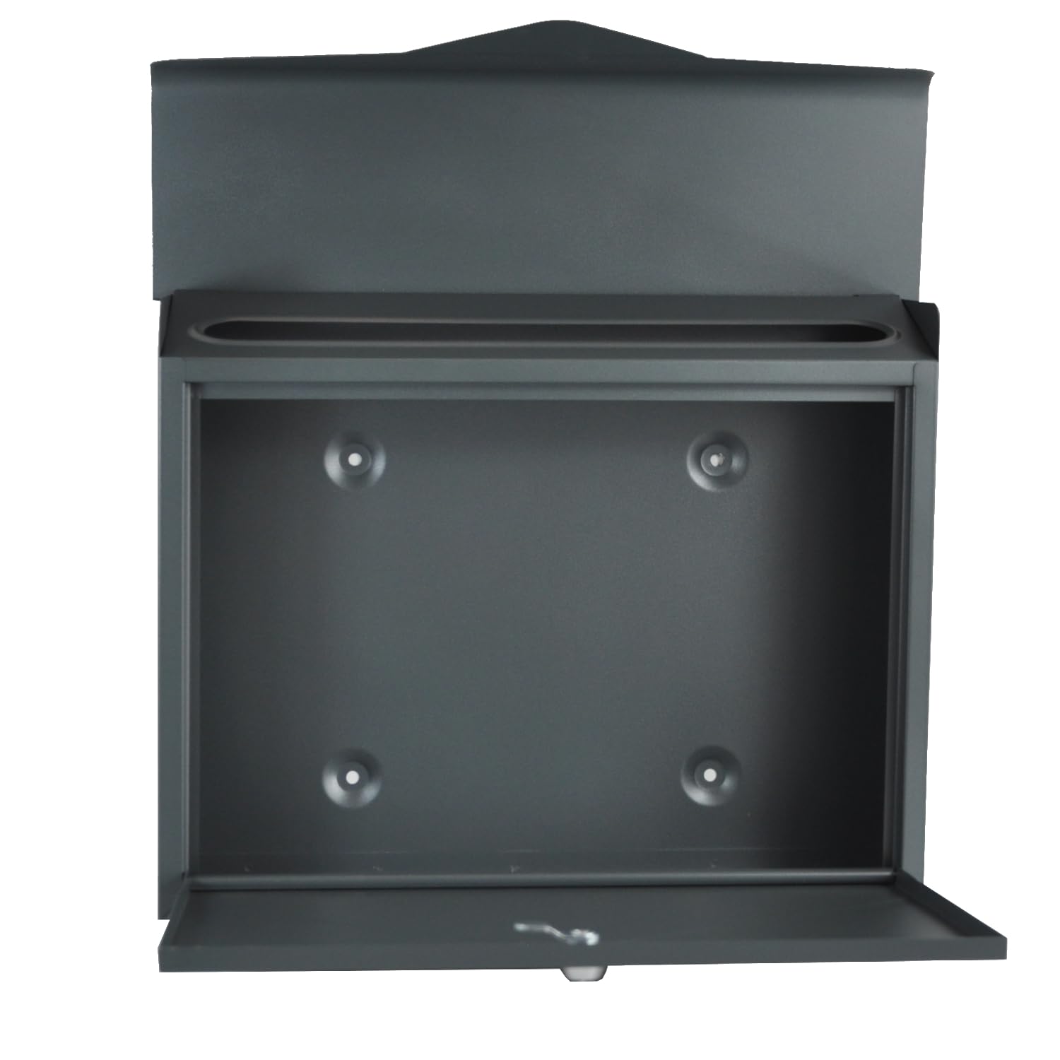 Cassetta Delle Lettere Moderna Grigio Antracite | Da Parete A4/C4 | Resistente Alle Intemperie - Foto 12
