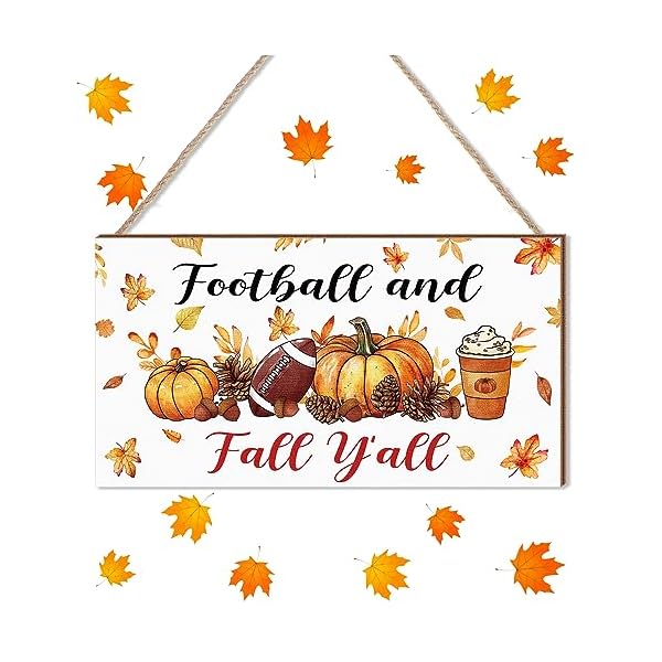   Geetery-Football-and-Fall-Yall-Wood-Sign-Hanging-Farmhouse-Wall-Decor-Fall-Football-Wall-Decor-Rustic-Wooden-Autumn-Porch-Sign-for-Front-Door-Home-Living-Room-Garden-Harvest-Thanksgiving-Lovely
