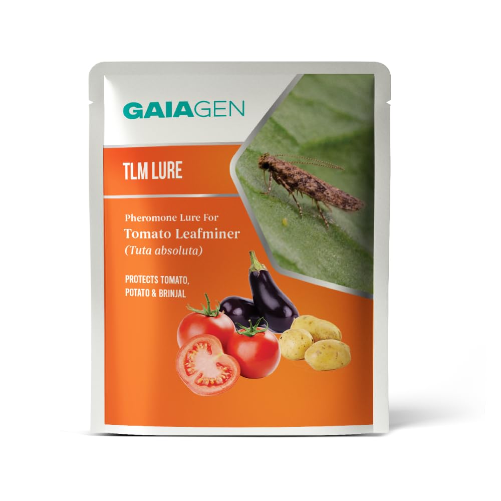 GAIAGEN Lures - Pheromone Lure for Tomato Leafminer (Tuta absoluta) | Pack of 10 | (Does not Include Traps)