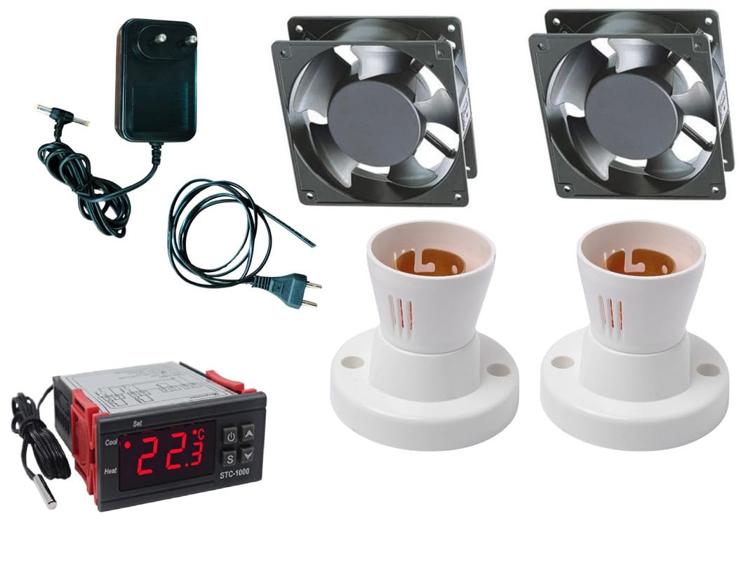 HUMBE&CO-STC-1000 AC200V, DC12V adapter, dc fan 2, Holder 2 & 2 pin 1=kit-image-3