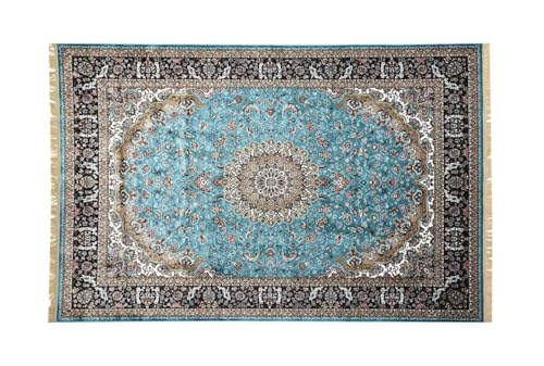 Image of Luxury Silk Carpet 5 x 7 FEET for Living Room or Bedroom, Made with Premium Silk, Perfect for Elegant Interiors Comfort and Timeless Design