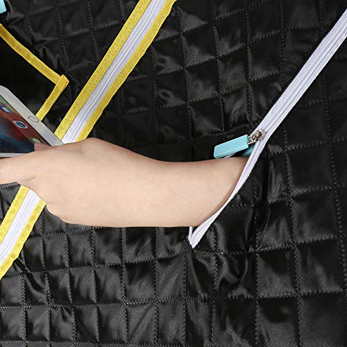 OHMG Draagbare sauna,1000W Stoomsauna, Opvouwbare Cabe Sauna, Draagbare Infrarood Sauna,Persoonlijke Spa at Home met Afstandsbediening Temperatuur Controller - Afbeelding 5