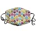 Produktbild SDGSS Mouth Maske,Owls with Different Expressions Christmas Stockings Xmas Party Mantel Decorations Ornaments
