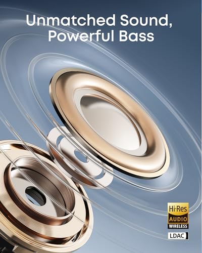Image of Soundcore AeroClip by Anker, Open-Ear Earbuds, Clip-On Headphones, Adaptive Comfort, Clear Calls with 4 Mics and AI, Stable Fit, 12mm Drivers for Powerful Bass, Hi-Res, Open-Ring Design