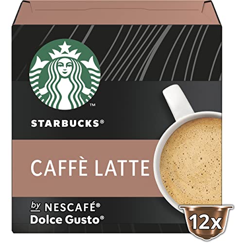 STARBUCKS Caffè Latte di Nescafé Dolce Gusto 6 x 12 (72 Capsules)