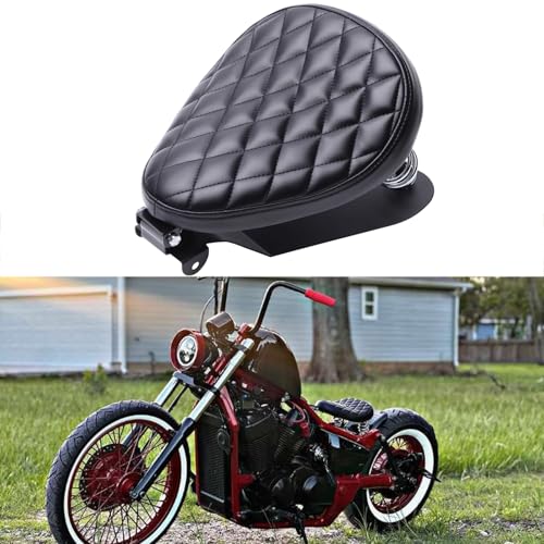 ハーレーソロシート　スプリング付き Amazon | オートバイ ソロシートスプリング ベース付き Harley