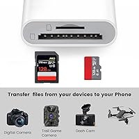 Vista 31 de USB C Micro SD Card Reader (Pack of 2 Pcs), BorlterClamp Type C OTG TF Memory Card Reader Compatible with Laptop, MacBook, Tablet, Smartphone