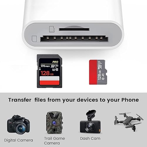 Miniatura 31 de USB C Micro SD Card Reader (Pack of 2 Pcs), BorlterClamp Type C OTG TF Memory Card Reader Compatible with Laptop, MacBook, Tablet, Smartphone