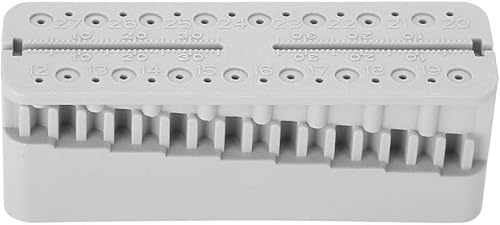 Miniatura 2 de Soporte para herramientas de medición, regla de instrumentos de medición de bloques de archivos endodónticos autoclavables, regla de archivo de