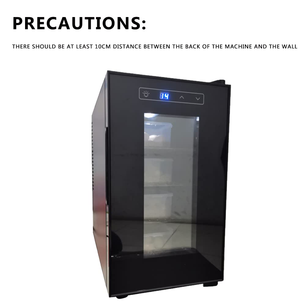 Incubadora de huevos de reptiles, pantalla LED grande, control inteligente de temperatura de doble sistema, funcionamiento sin ruido, perfecto para cultivadores profesionales