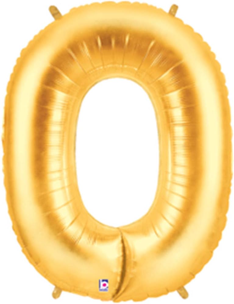 ShindigzBurton & Burton 40" Number Shape Balloons, Gold 0 2515840G