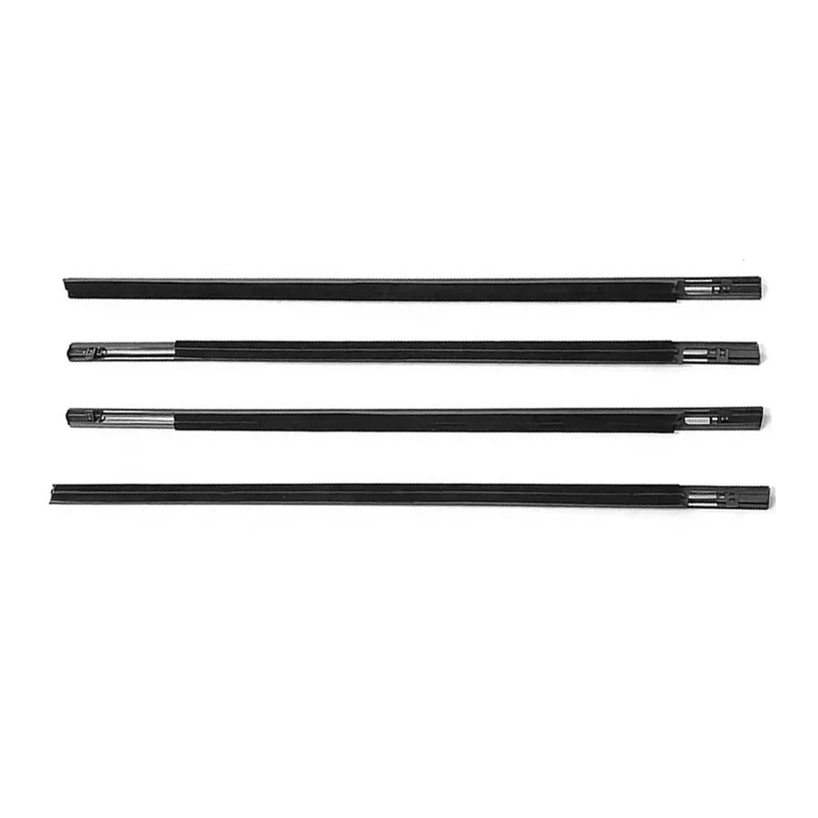 Lkhjdbiy One Color Car Edge Fit For X-Trail T31 2008-2013 80821-1Da0a Windows Waterproof Rubber Weather Belts 4Pcs Car Door Window Sealing Strip