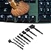 KANASI Non Static Brushes, 8Pcs ABS Plastic Handle with Soft for Electronics Computer Keyboard Cleaning in Industrial and Home Use