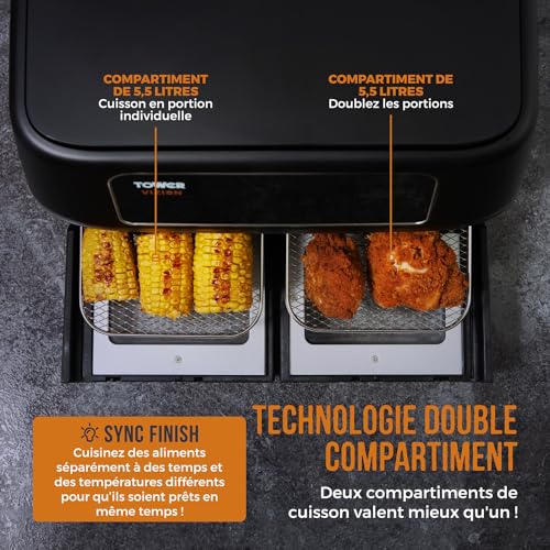Air Fryer Tower Vortx Vizion 11L Double