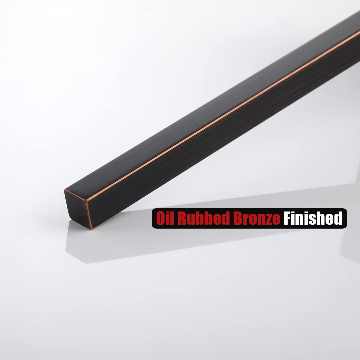 JQK Paper Towel Holder Stand Oil Rubbed Bronze, 304 Stainless Steel Kitchen Free Standing Countertop Paper Towel Dispenser Fits Standard and Jumbo Size, PTH240-ORB