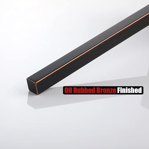 Miniatura 7 de JQK PTH240-ORB - Soporte para toallas de papel, bronce aceitado, acero inoxidable 304, dispensador de toallas de papel para encimera de cocina, se