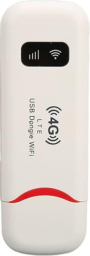 Miniatura 8 de H760R 4G LTE - Enrutador WiFi USB, punto de acceso móvil portátil de 150 Mbps, compatible con 10 dispositivos, cifrado WPA WPA2, desbloqueado para