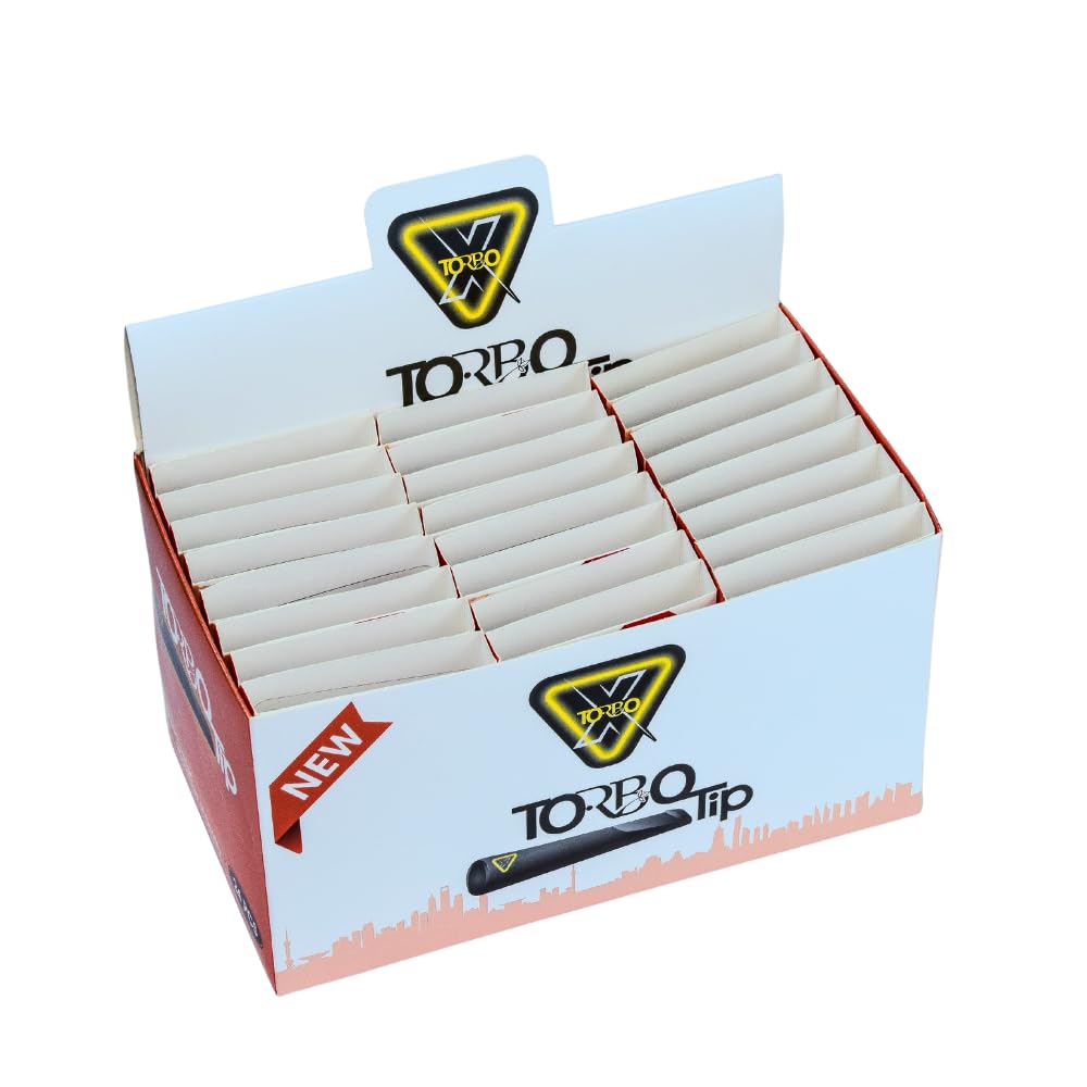 144 X-Torbo Tip medwakh pipe Filter Black | Holder for Cigarette/Dokha/Medwakh Pipe| Full box | 24 packets | BONUS MEDWAKH
