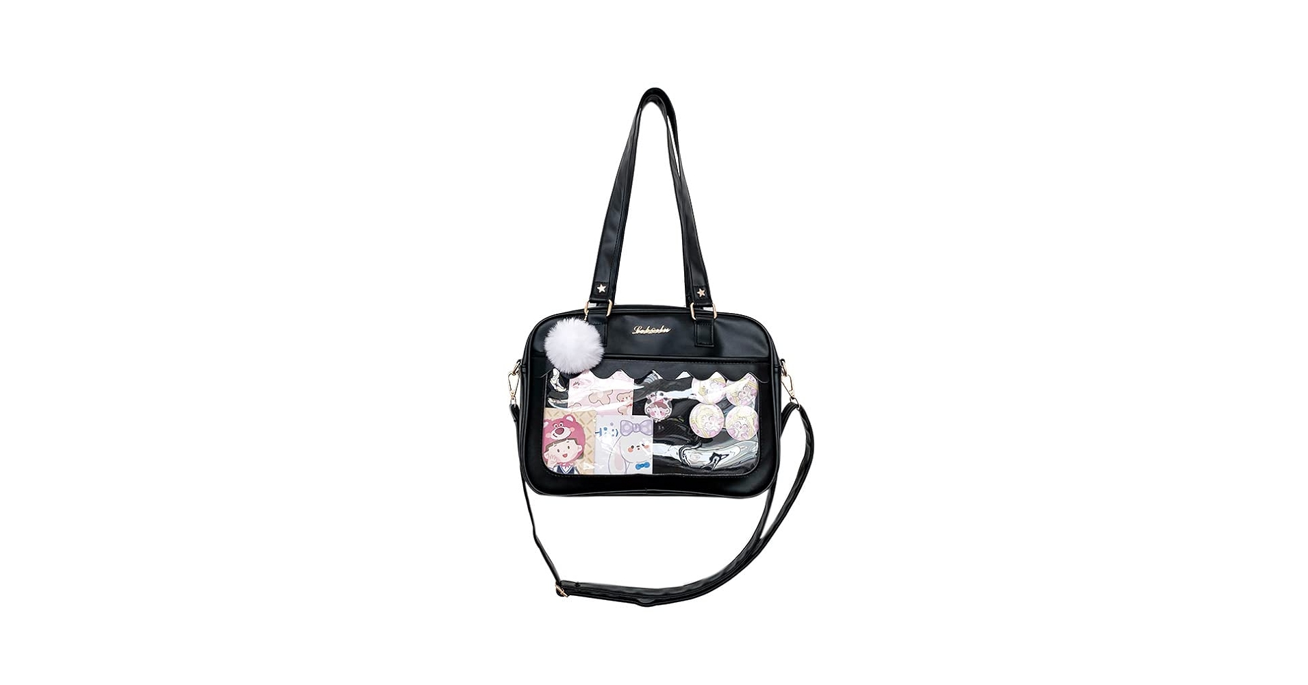 naotte × Perfume Closet Sheer Bag /Black naotte × Perfume Closet