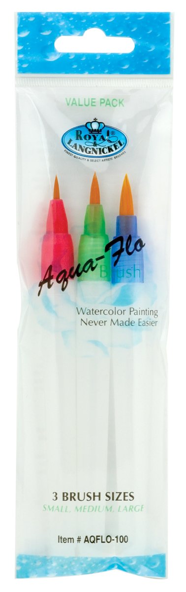Aqua Flo Brush Set, 3/pkg