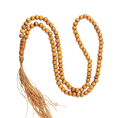 SUMKTO 8mm Vintage 99 Mala Perline Collana Originale in Legno Perline Uomini Nappe Yoga Meditazione Collane Donne Preghiera Gioielli Buddisti