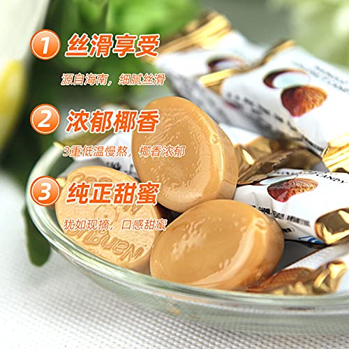 Nanguo Extra Dikke Kokosnoot Snoep 200 g/zak Kokosnoot Cake Zachte Snoep 200 g/zak - Afbeelding 5