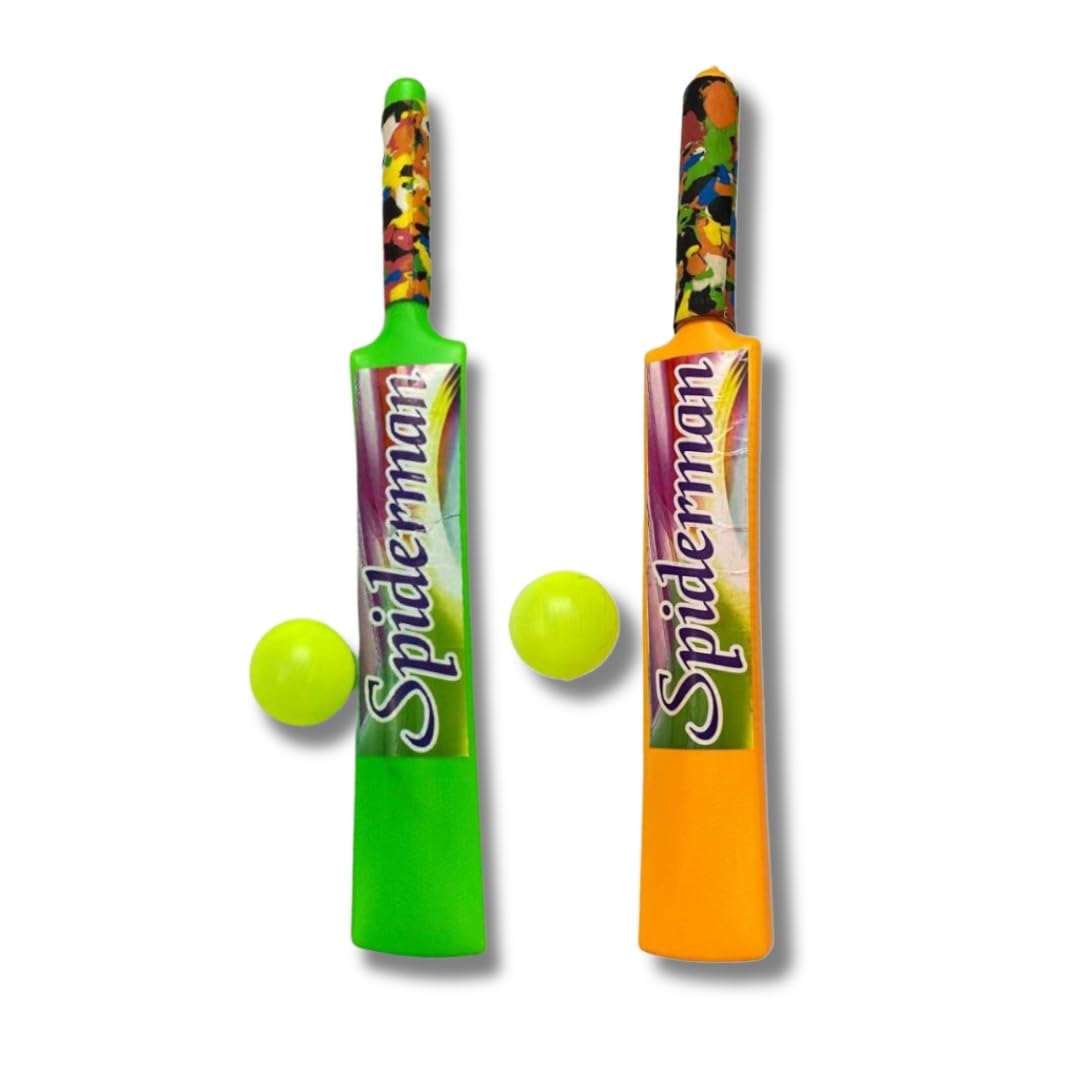 Plastic Cricket bat Combo 62 cms Long with Plastic Ball Bat for Boys and Girls Toys for Kids Quality Plastic Material for Age 5 Years and Above (Pack of 2 Bats) (B0CZP2KYJY) Amazon Price History, Amazon Price Tracker