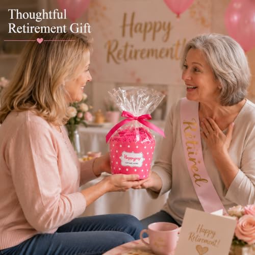 Image of HAPPYPOP Retirement Gifts for Women - Retired Socks Retired Ideal Gifts