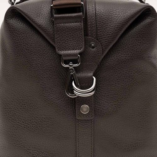 Sac weekender ED compact marron avec compartiment zippé et chaussures - 5