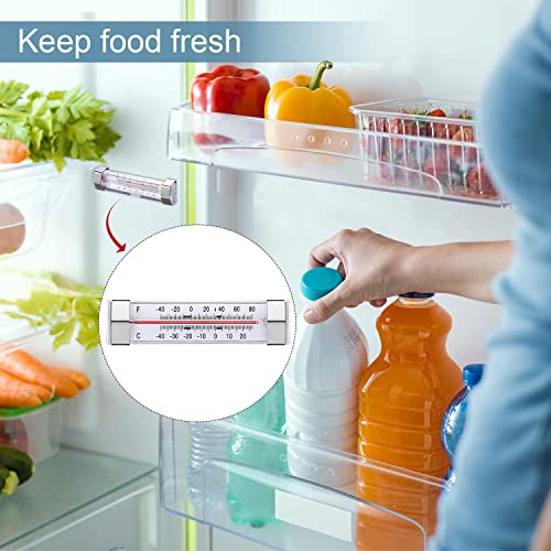 Gerusea SEEZQ-MY12 12 Pack Fridge Refrigerator Freezer Thermometer thumb #6