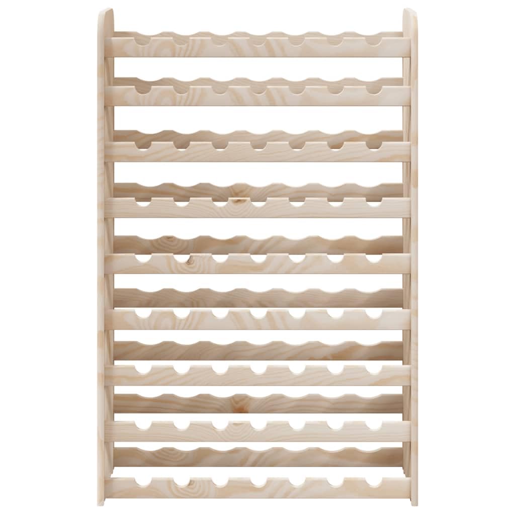 vidaXL Weinregal 72,5x25x111,5 cm Massivholz Kiefer