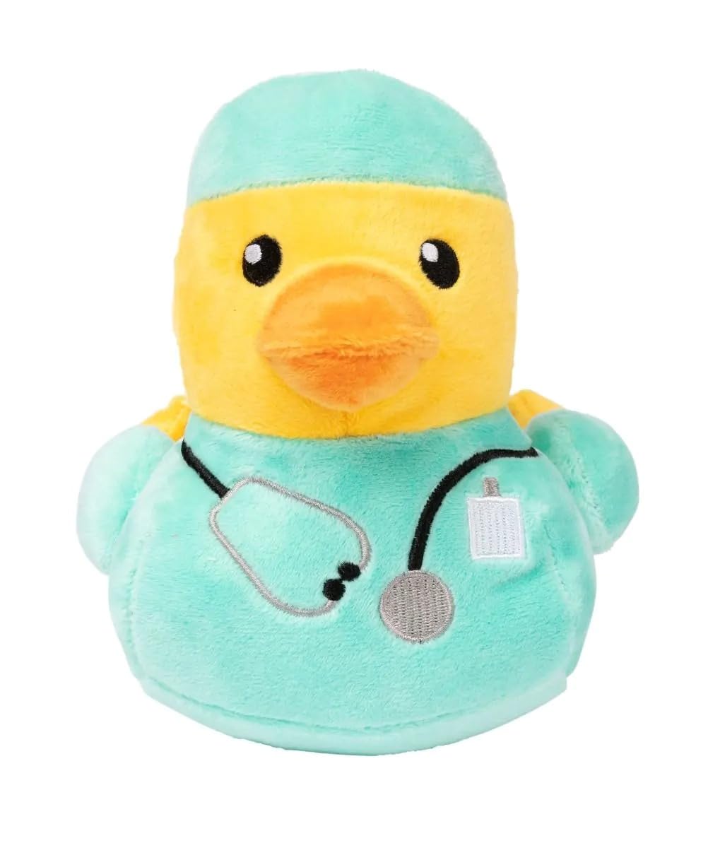 Fuzzyard Waddle Squad-dle Assorted Plush Dog Toys Ducktor