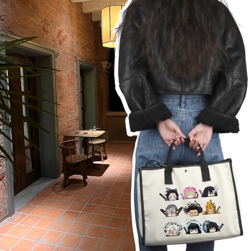 Bolsa tote con diseño anime VAMSII miniatura 6