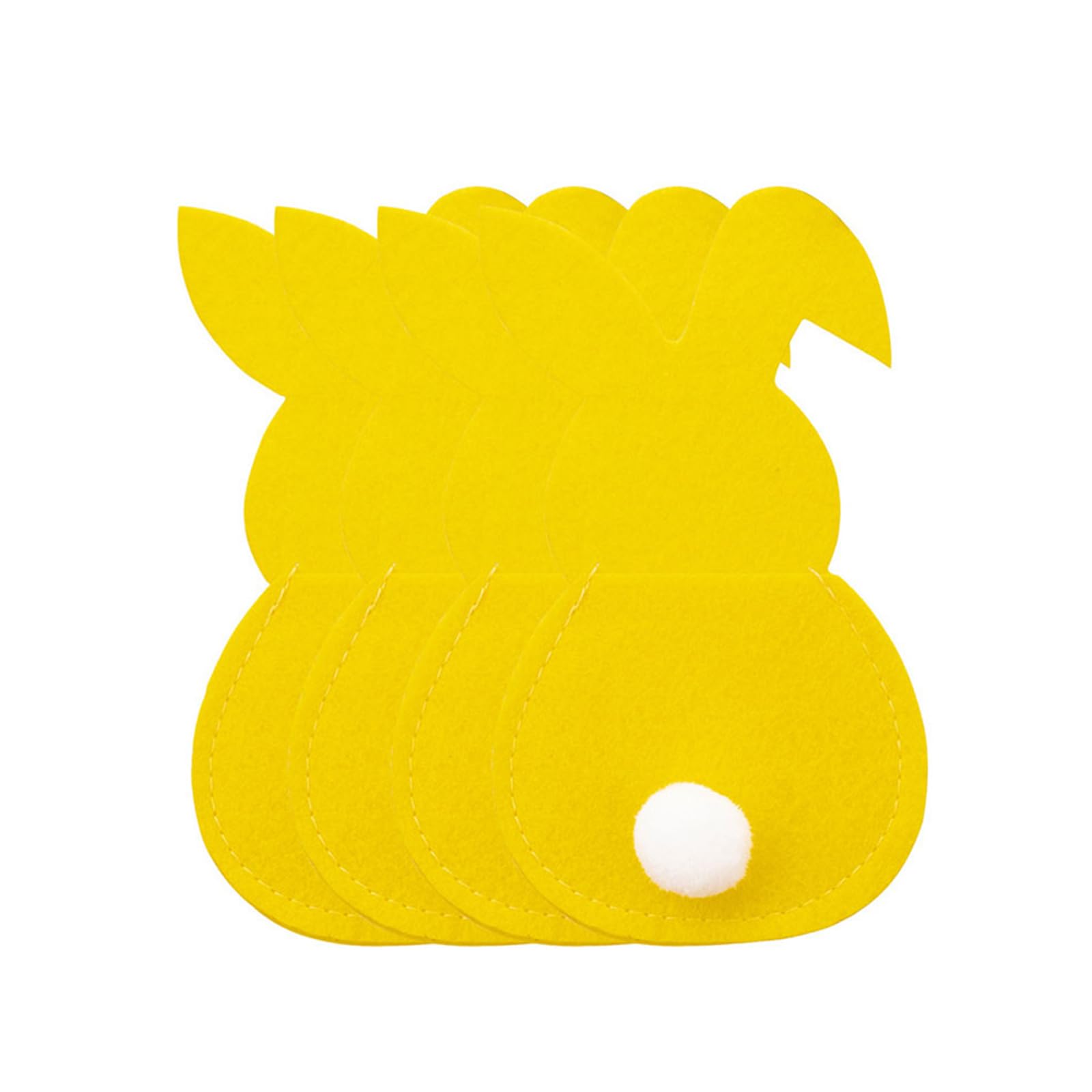Buxuaaaa Of 4 Cutlery Bags Fork Storage Pouches Cutlery Bags Fork Storage Cover Kitchen Cover Easter Pouches