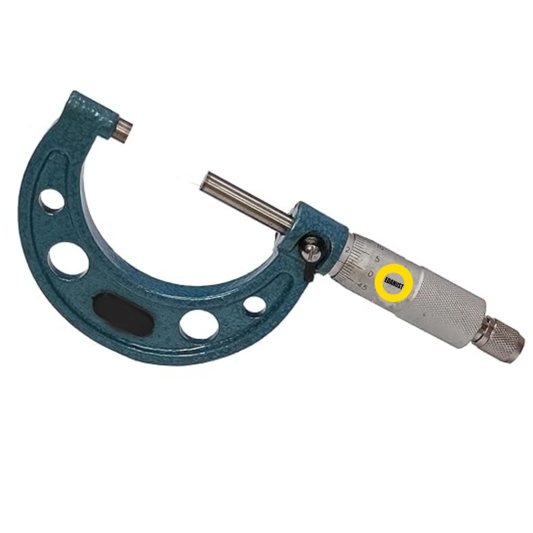 EDANUST Outside Micrometer Screw Gauge 25-50 mm x 0.01 mm-image-2