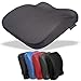 Medipaq Cojín de Espuma de Memoria Moldeado 2 en 1 – Cojín Lumbar y Cojín de Asiento – Reduce el dolor de espalda – Corrector de Postura para Silla de Escritorio - Silla de Ruedas – Asiento de Coche