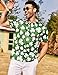 YXLUOKY St Patricks Day Shirt Men Green Short Sleeve Funny Golf Polo Irish Gifts(Green,XL)