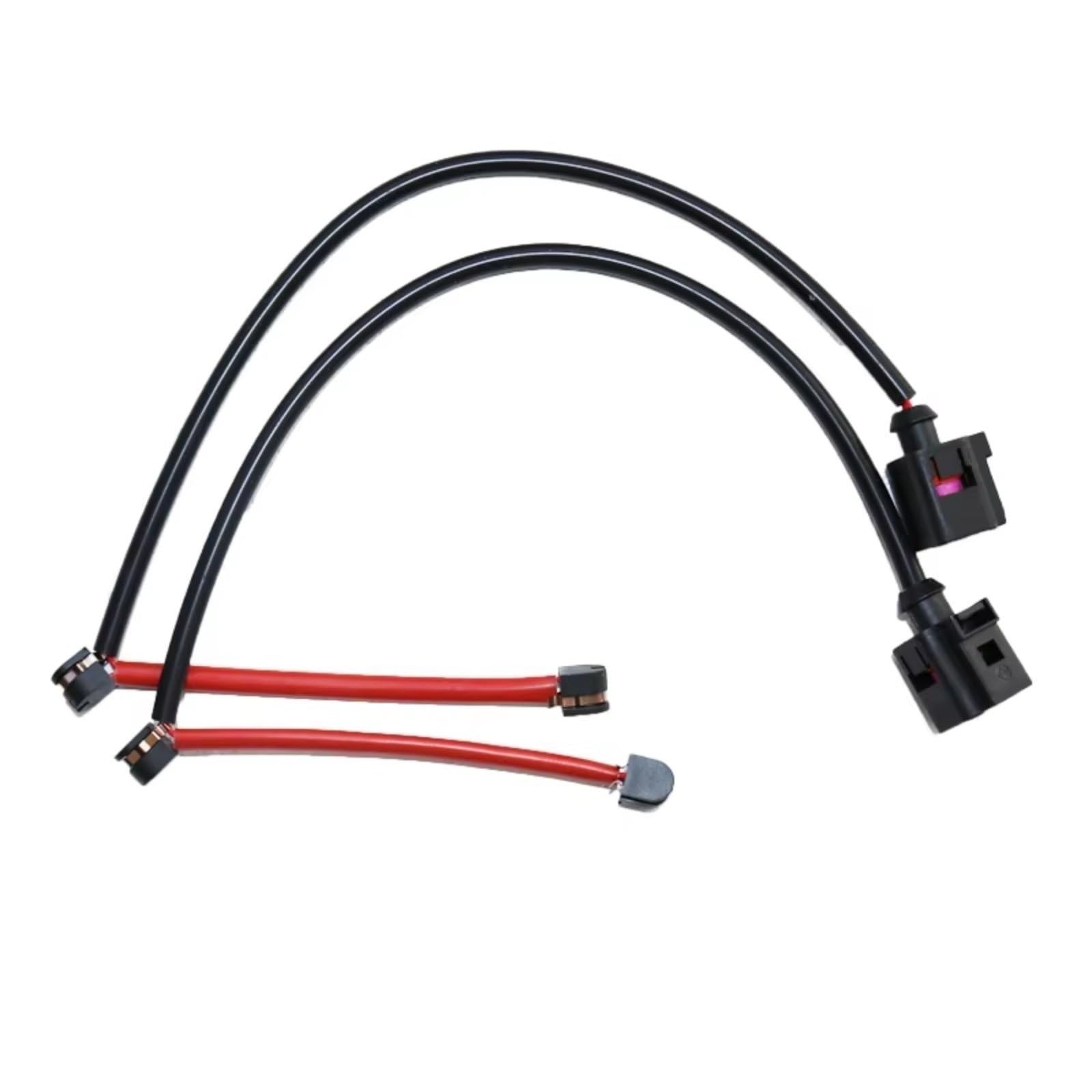 Sensor De Desgaste De Pastillas Compatible Con VW Para TOUAREG 7LA 7L6 7L7 2002 2003 2004 2005 2006 2007 2008 2009 2010 Líneas De Sensor Pastillas Freno Delantero Trasero(2pcs Front)