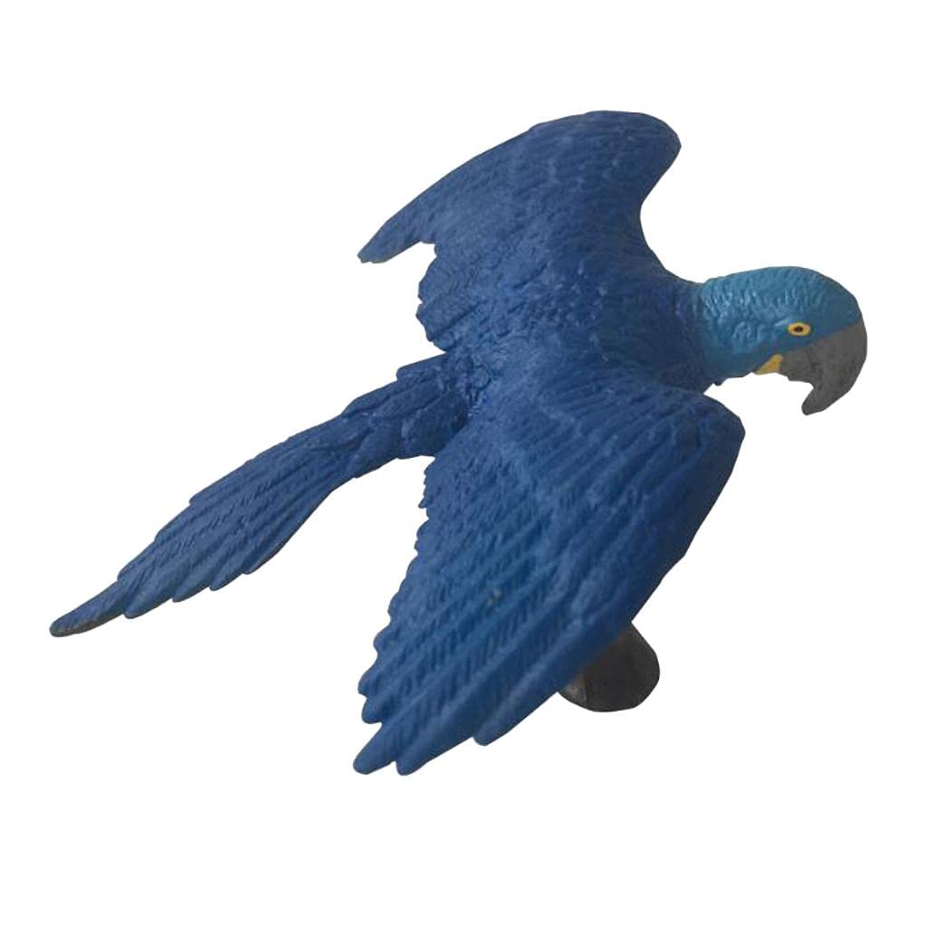 CALANDIS Miniature Animals Birds Model Figurine Statue Scupltue Toy Blue Macaw (B0C8B776H6) Amazon Price History, Amazon Price Tracker