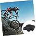 LIOOBO 1Pc Hollowed Out Saddle Bike Seat Cushion Pad Comfortable Breathable Design for Mountain Road and Exercise Bikes Durable PU Material Fit for All Standard Bikes