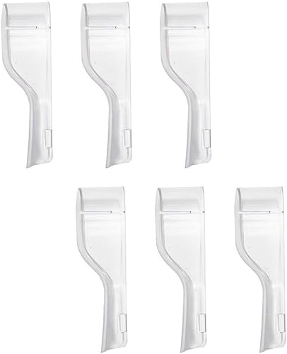 Funda protectora de plástico para cabezales de cepillo de dientes eléctricos de viaje, compatible con cabezales de cepillo de dientes de repuesto