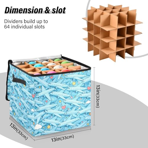 Boîtes de rangement pour ne plus briser vos 64 boules et décorations de Noël
