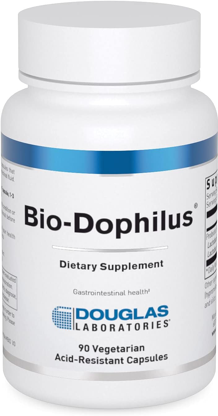 Douglas Laboratories Bio-Dophilus | Lactobacillus Probiotics in Acid-Resistant Capsule to Support Health of Gastrointestinal Tract | 90 Capsules