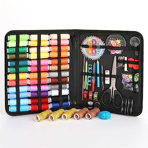 Kit de couture portable maison multifonctionnel complet avec boîte de rangement - 3
