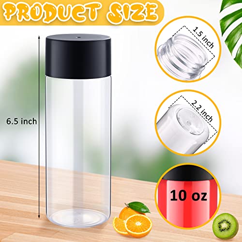 Yinder botella decorativa jarrón estable cristal que no se vuelca 3