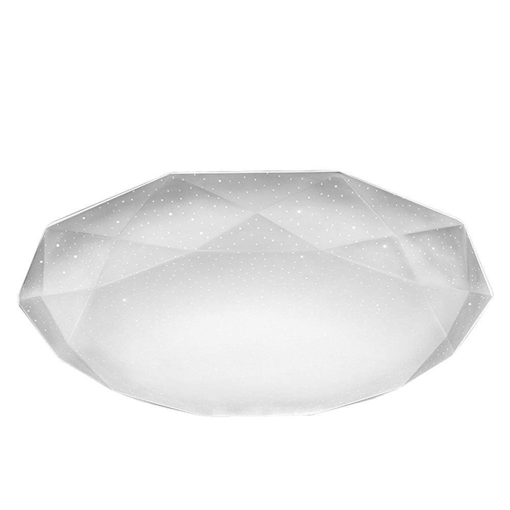 Nordic Creative Lampa sufitowa LED, oprawa IP65, efekt świetlny błyszczącej gwiazdy, 24W, naturalna biel 6000K, okrągła lampa LED o średnicy 15.7” Przedszkole, salon, pokój dziecięcy, korytarz needed